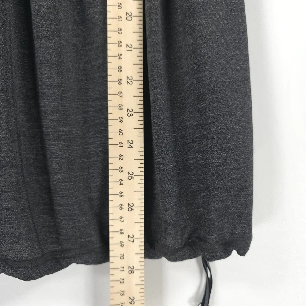 LULULEMON Run Your Heart Out Tank Heathered Black / Black No Size‎ Tag 8
